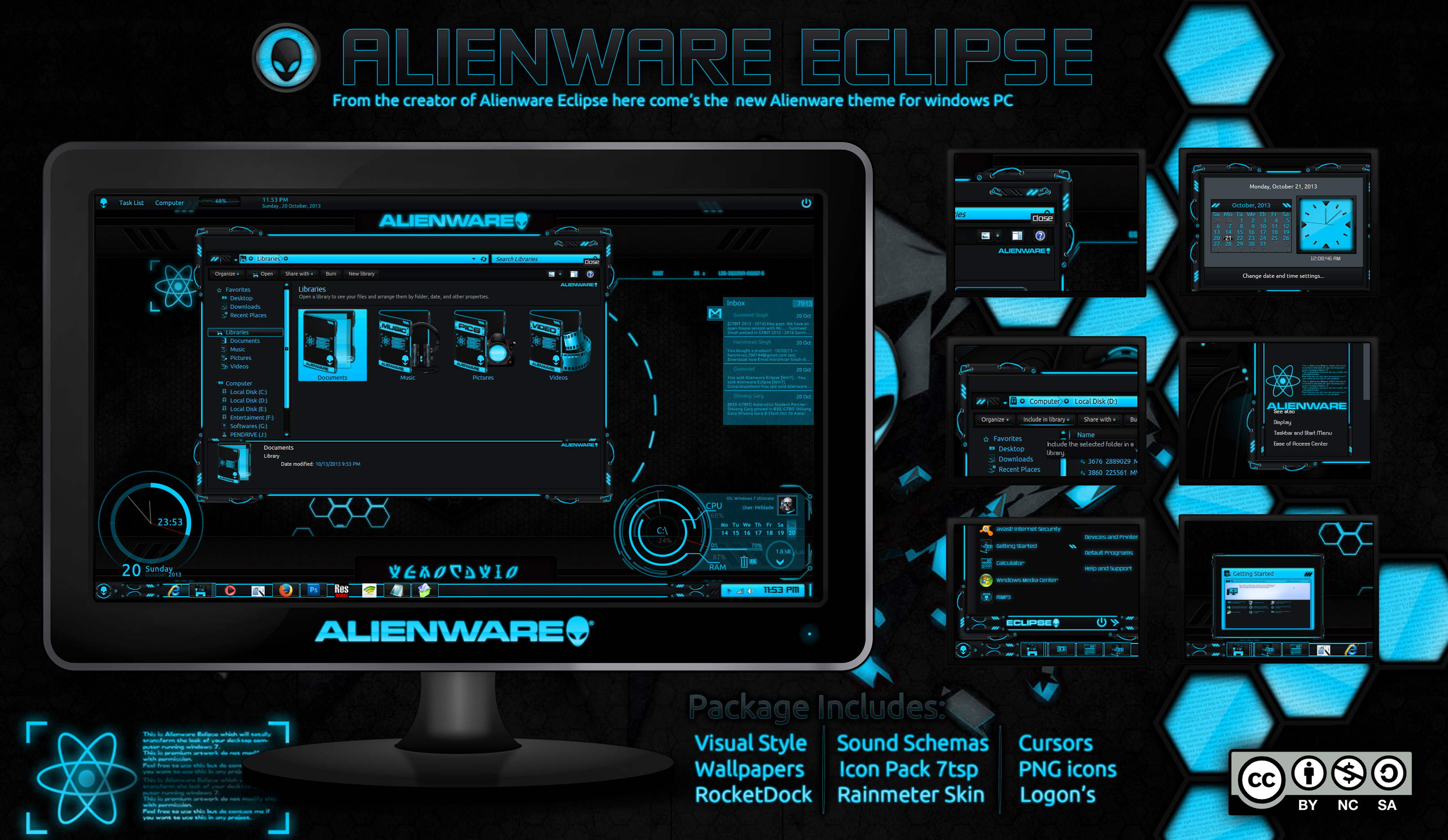 windows 10 alienware theme download